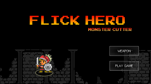 【免費角色扮演App】Flick Hero - Monster Cutter-APP點子