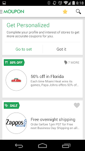 Lastest Moupon - Coupons at fingers APK for Android