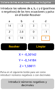 Ecuaciones y Sistemas Screenshots 5