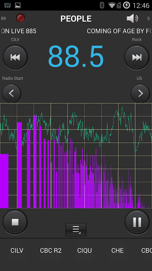 Spirit2: Real FM Radio 4 AOSP - screenshot