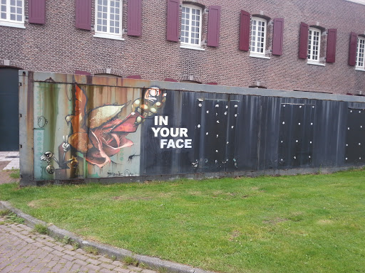 In Your Face Mural