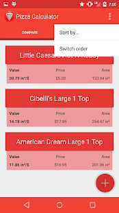Free Pizza Calculator APK
