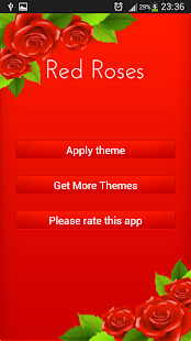 GO Keyboard Red Rose Screenshots 10