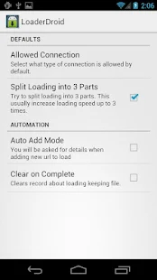 Loader Droid - screenshot thumbnail