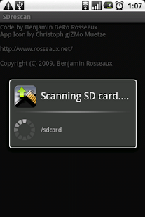   SDrescan- screenshot thumbnail   
