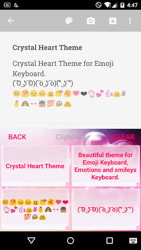 免費下載社交APP|Crystal Heart Emoji Keyboard app開箱文|APP開箱王