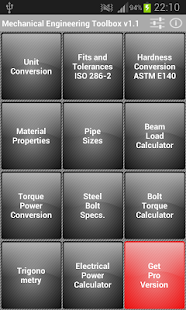 Mechanical Engineering Toolbox