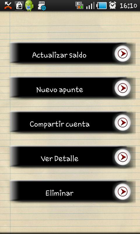 My accounts pro Screen 3