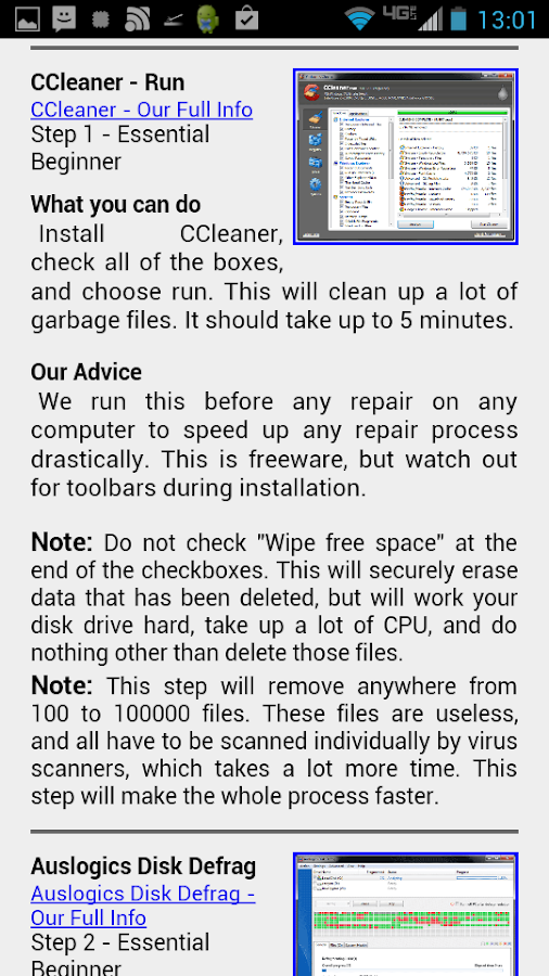 Computer Repair Handbook - screenshot