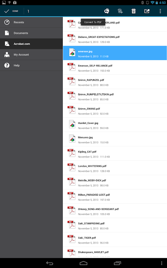 Adobe Reader - screenshot