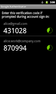 Google Authenticator - screenshot thumbnail