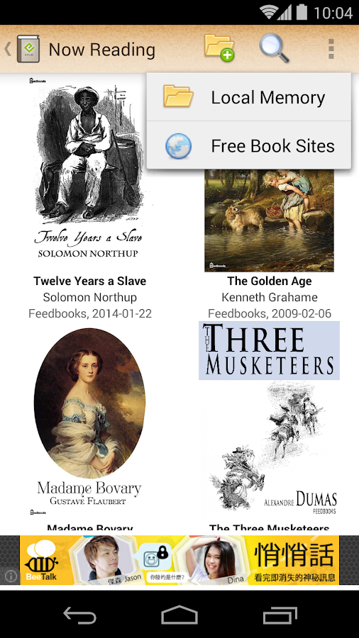    ePub Reader for Android- screenshot  