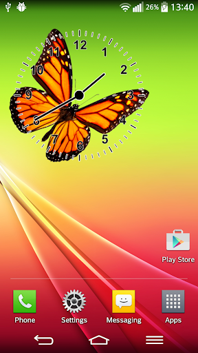 Beautiful Butterfly Widget