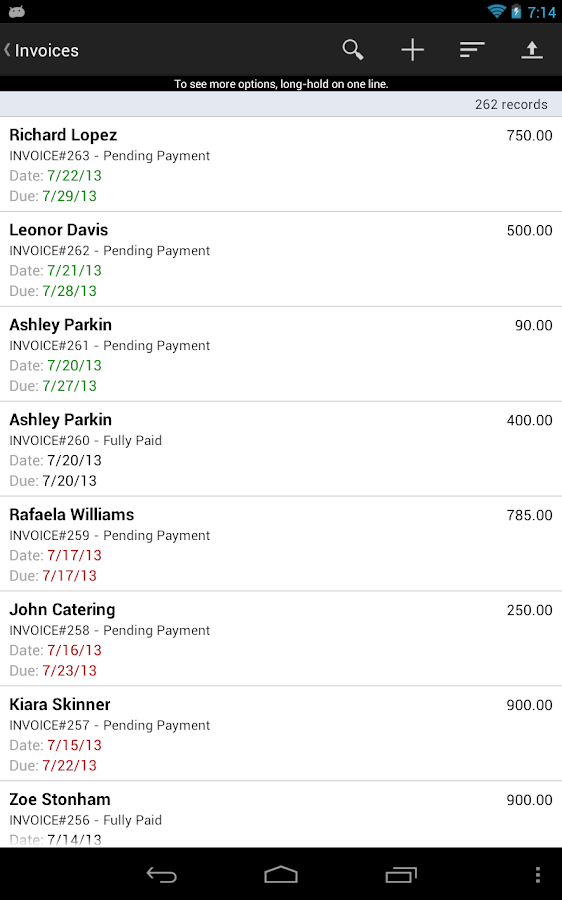 MobileBiz Pro - Invoice App - screenshot