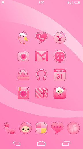 Girly Theme - KK Launcher