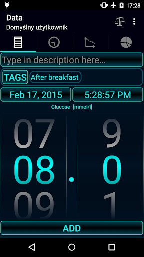 Diabetes - Glucose Diary