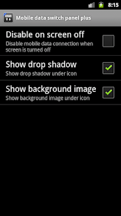 Mobile data switch panel plus Screenshots 5