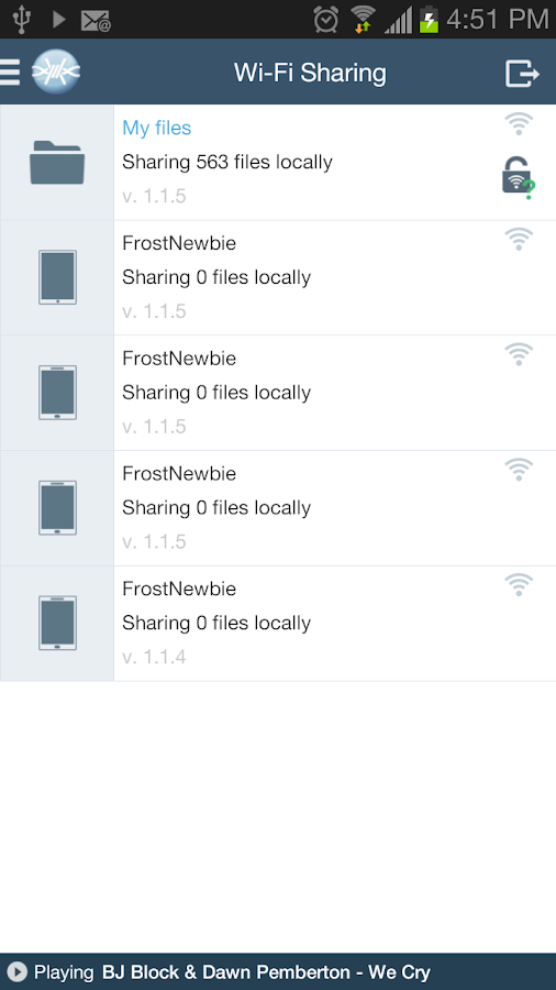 FrostWire - File Downloader - screenshot