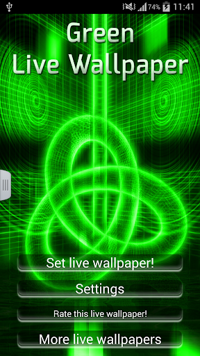 【免費個人化App】Green Live Wallpaper-APP點子