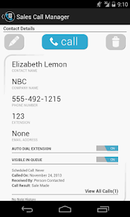 Lastest Sales Call Manager (Trial) APK