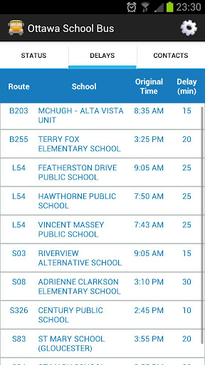 【免費交通運輸App】Ottawa School Bus-APP點子