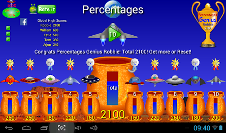 Percentages ­ poster 13