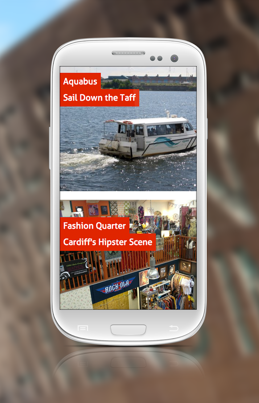 Trippa Cardiff Travel Guide Screen 3