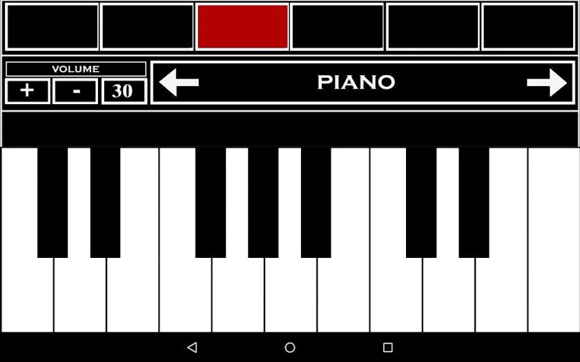 Virtual Piano Keyboard Screen 3