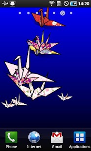 How to mod Origami/Tsuru LiveWallpaper 1.1 mod apk for bluestacks