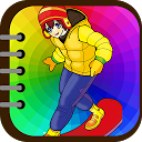 Kids Coloring ( Boy ) mobile app icon