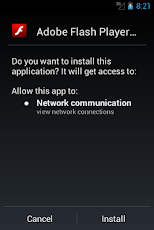 Top Application and Games Free Download Adobe Flash Player Installer APK File