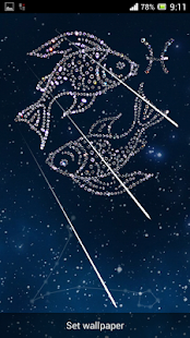 Zodiac Pisces Live Wallpaper Screenshots 1