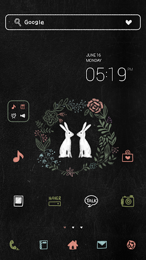 Rabbit dodol luancher theme