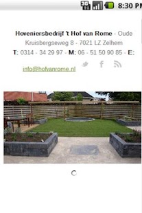 Hof van Rome Hoveniersbedrijf Screenshots 1