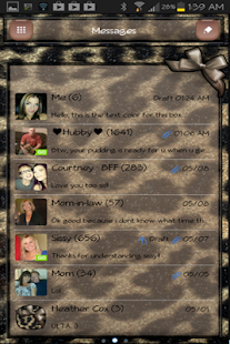 How to install GO SMS - Leopard Bows Brown lastet apk for laptop
