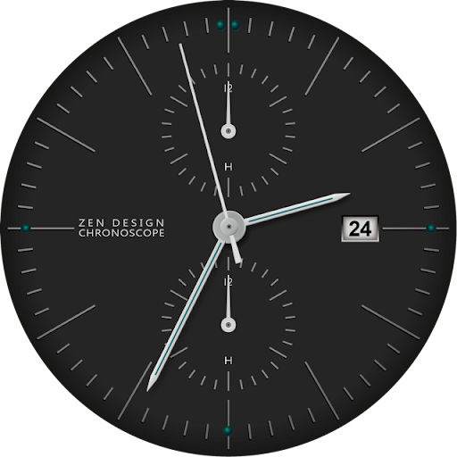 Zen Chronoscope-B Watch Face