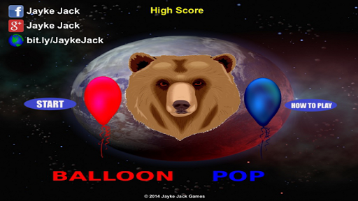 Bear Balloon Pop