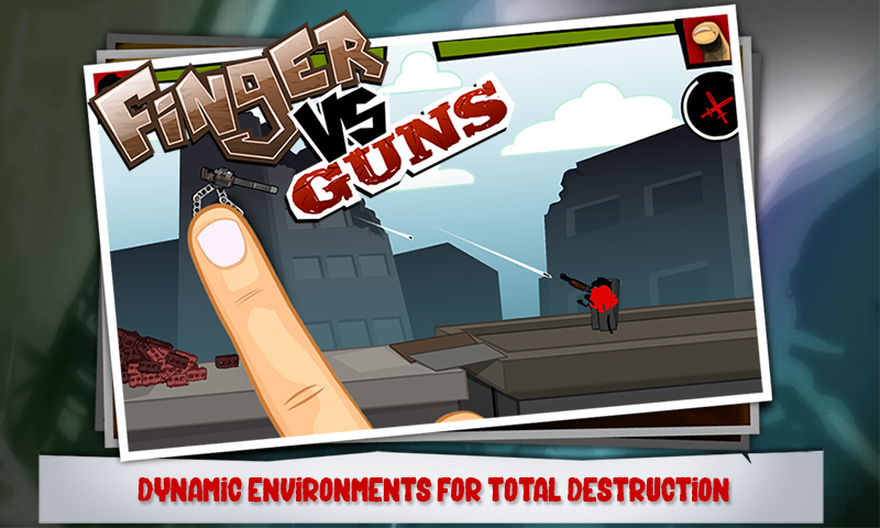 Finger Vs Guns - screenshot