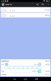 Quick Tip - Tip Calculator poster 9