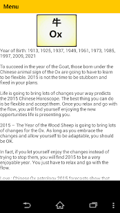 Chinese Horoscope 2015