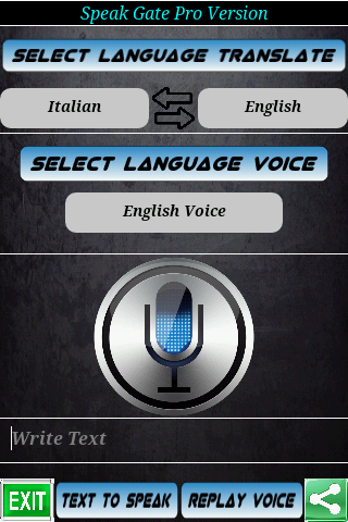 Speak Gate Pro Traduttore Voce