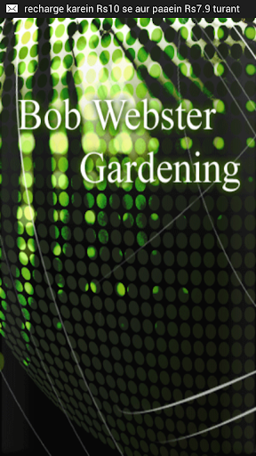 Bob Webster Gardening