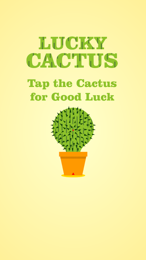 Android application Lucky Cactus screenshort