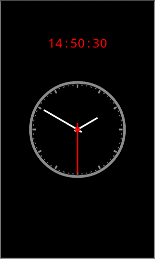 Simple analog clock