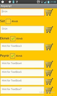 Free Download Alışveriş Listesi APK for Android