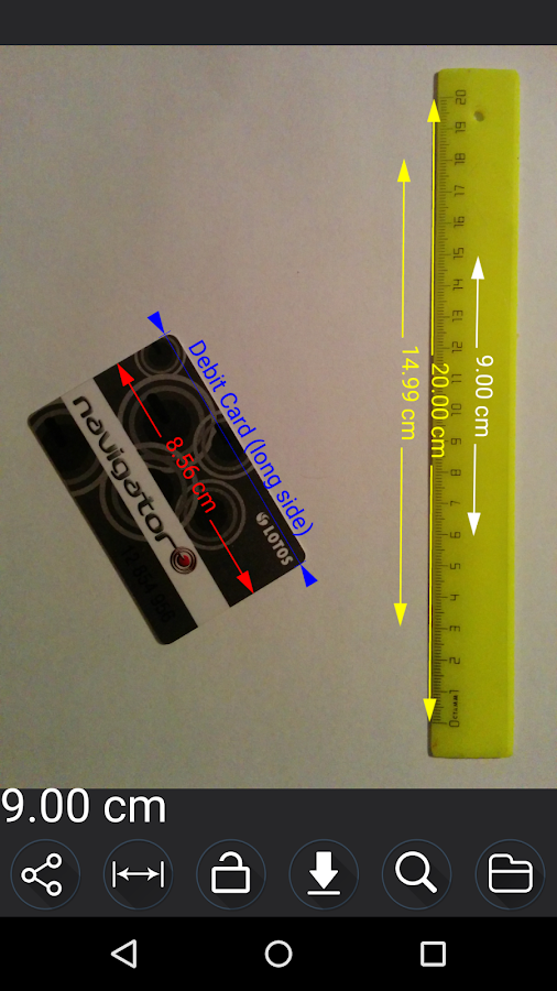 Ruler App + Photo Ruler Android Apps on Google Play