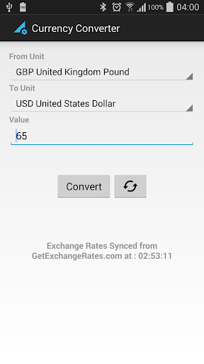 Universal Currency Converter