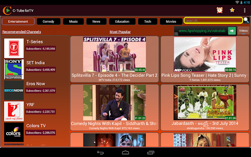 How to install C-Tube forTV 2.7 apk for laptop