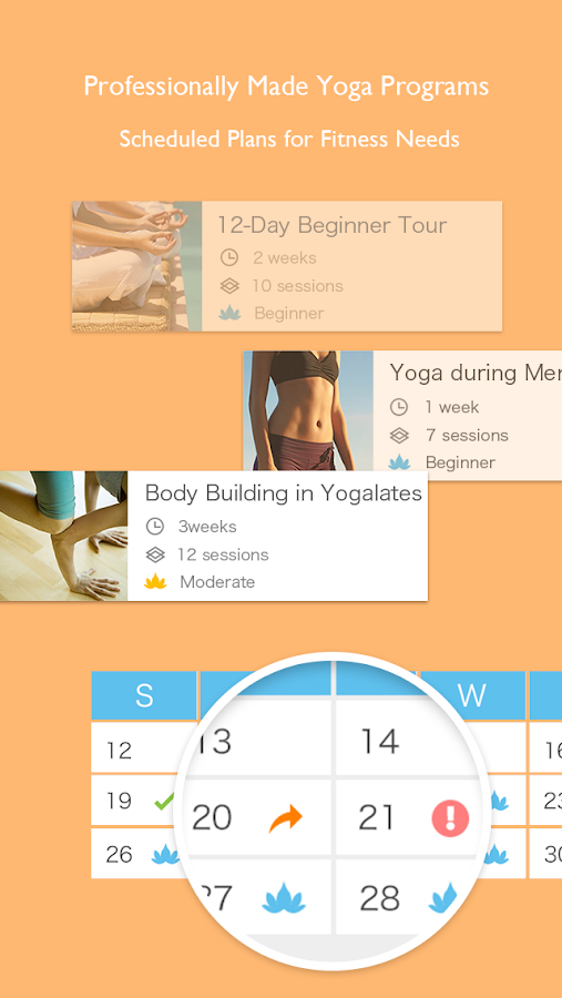 Daily Yoga Yoga Fitness App screenshot