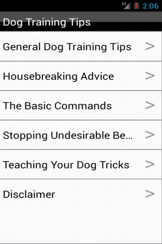 Dog Training Tips